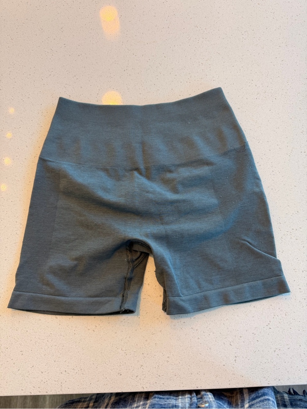 Alphalete light gray xxs workout shorts